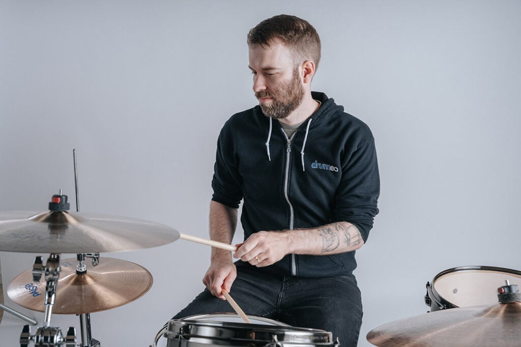 7 Tips for Left-Handed Drummers 3 left handed drum kit