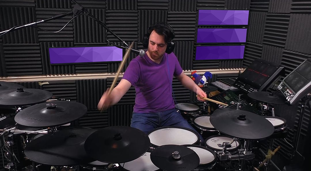How Drumming Tamed His Tourette's 2 Action Shot 1
