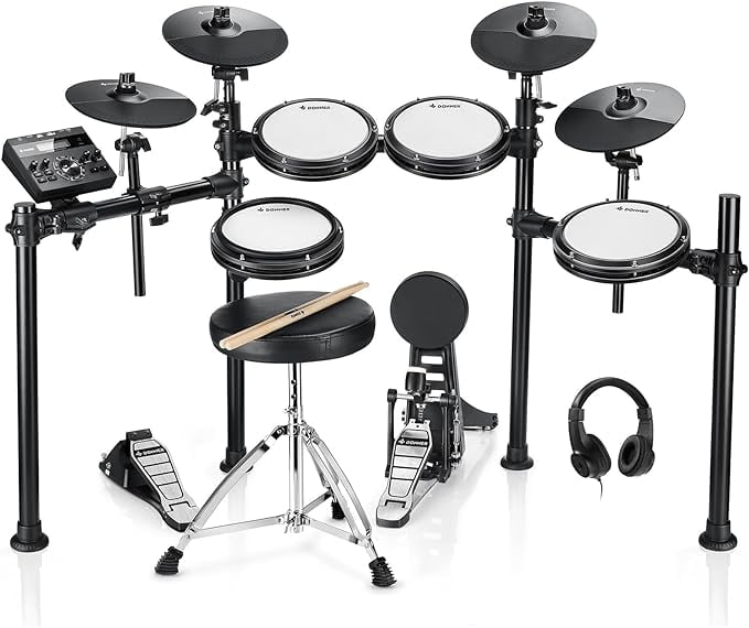 The 13 Best Electronic Drum Sets For Any Budget (Updated 2024) 4 donner ded 200k beginner electronic drum kit