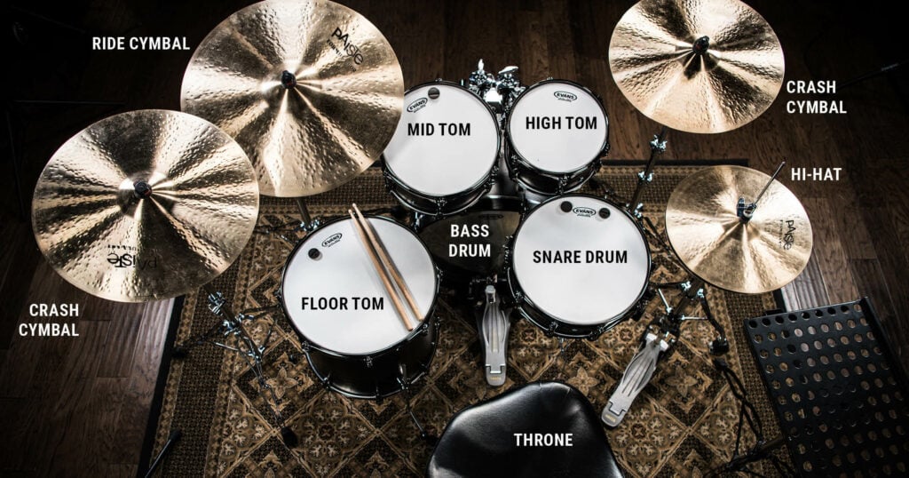 7 Tips for Left-Handed Drummers 4 left handed drum kit