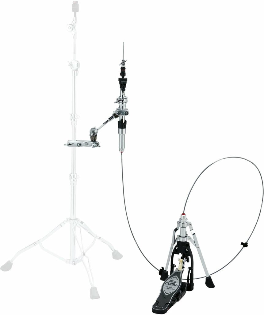 The Ultimate Guide To Drum Hardware 21 Tama HH905RH Iron Cobra remote hi-hat stand