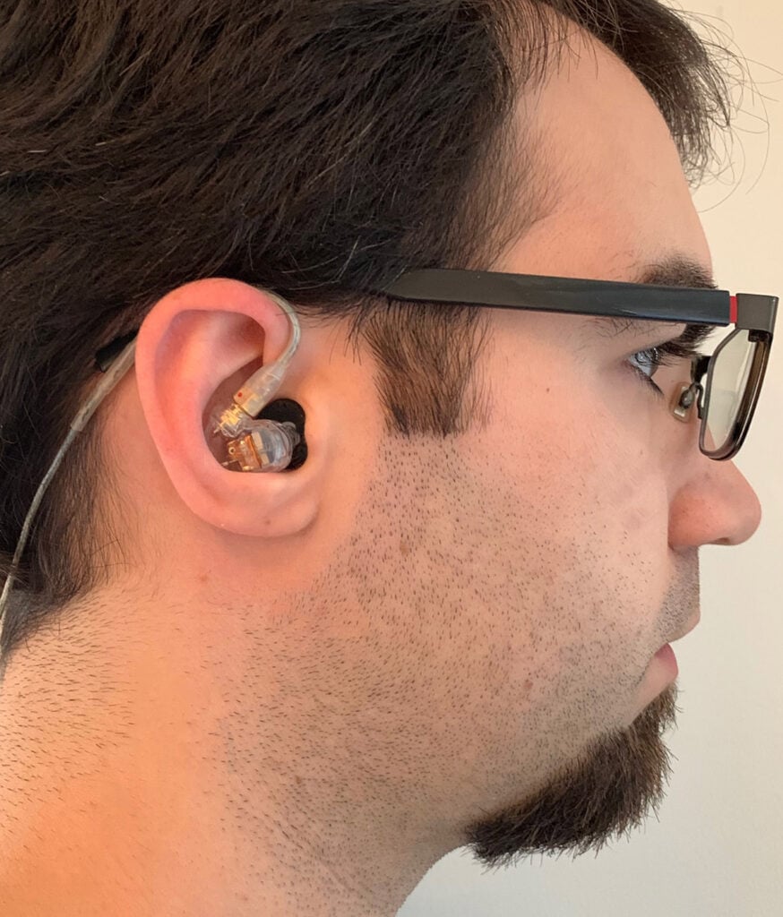 In-Ear Monitors For Drummers: Everything You Need To Know 2 IEM in use 02 crop