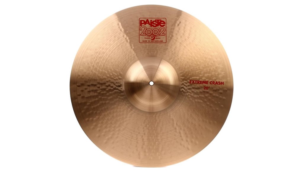 The Best Cymbals 2024: Pro Drummer Approved! 7 paiste 20 2002 extreme crash