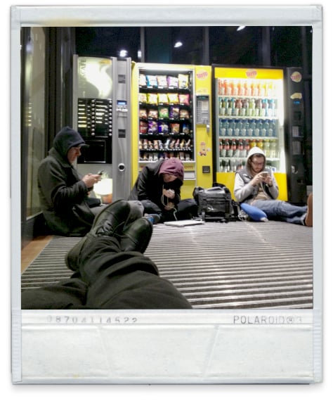 It Wasn't The Right Time 2 Polaroid Aric Improta