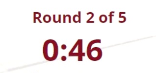 User sees their current round during their WOD