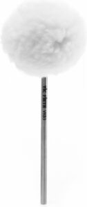 vic firth medium fleece oval head bass drum beater
