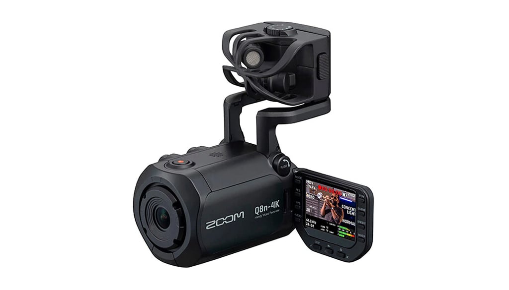 The 10 Best Cameras For YouTube Videos (From Cheap To $$$) 3 Zoom Q8b 4K action camera