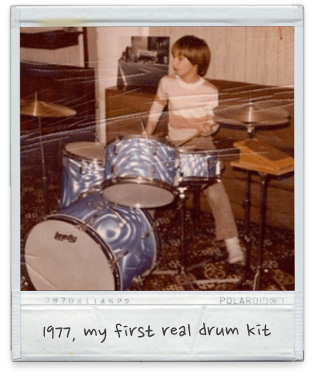 On The Professor's Throne 1 brian tichy polaroid 1
