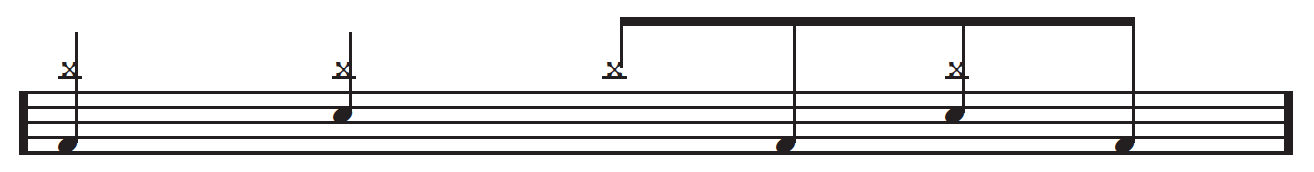 A Drummer’s Guide To Rock 10 lead pattern1