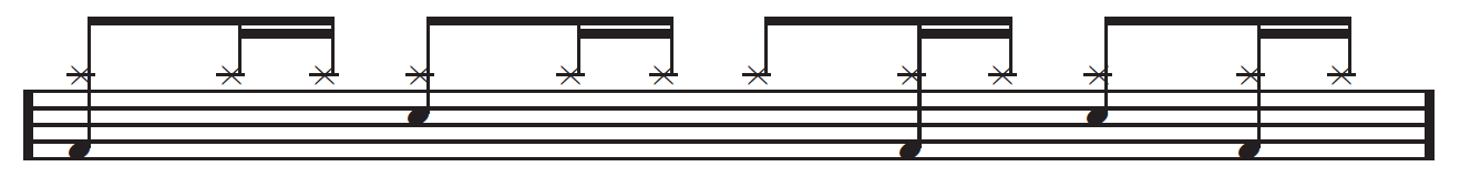 A Drummer’s Guide To Rock 11 lead pattern2