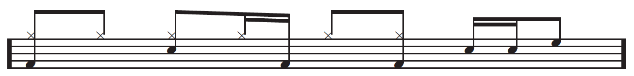 A Drummer’s Guide To Rock 19 one beat fills2
