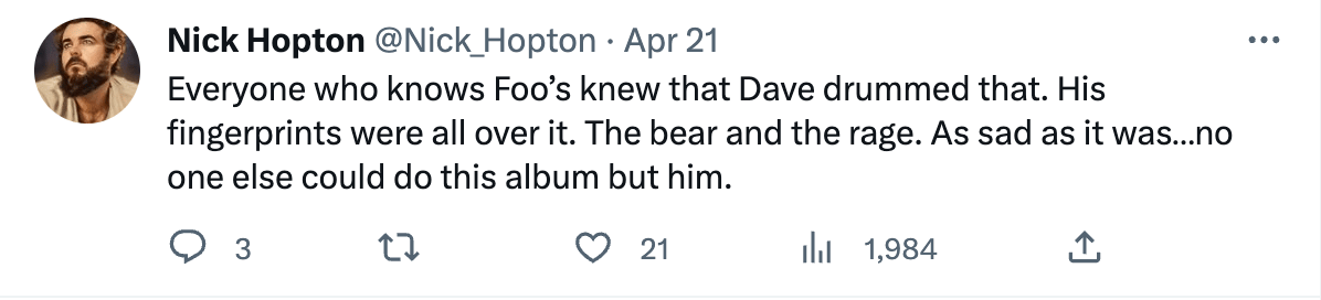 Josh Freese: All About Foo Fighters' New Drummer 3 Screen Shot 2023 05 20 at 7.52.00 PM