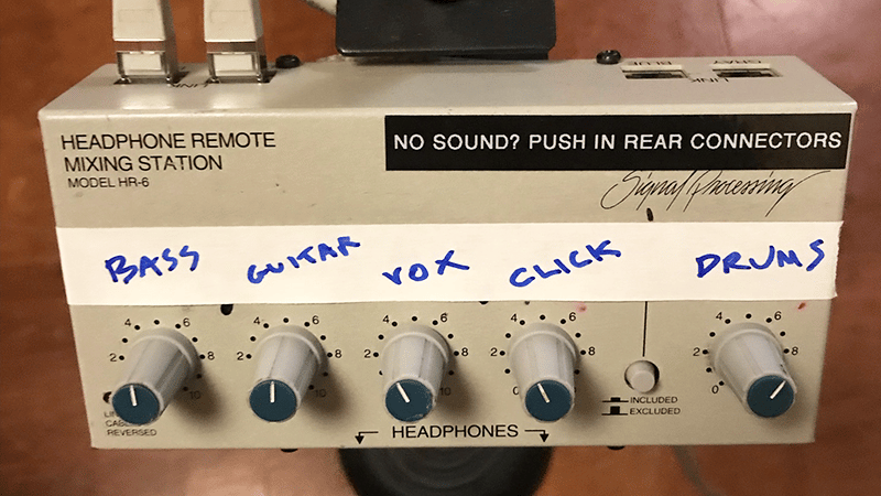 Pro Studio Tips, Part 2: Getting The Perfect Headphone Mix & Working With A Click Track 2 studio2